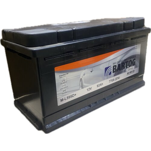  Akumulator Bartog M-L595D+ 92Ah D+ 770A(EN) 353X175X190 Slike