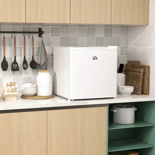 Mini zamrzivač odjeljak za zamrzavanje 35 l 5-stupanjska kontrola temperature bijela Slike