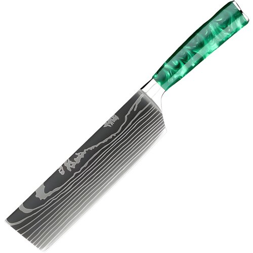IZMAEL Kuhinjski nož BL-39277 - Nakiri / Zelen Cene