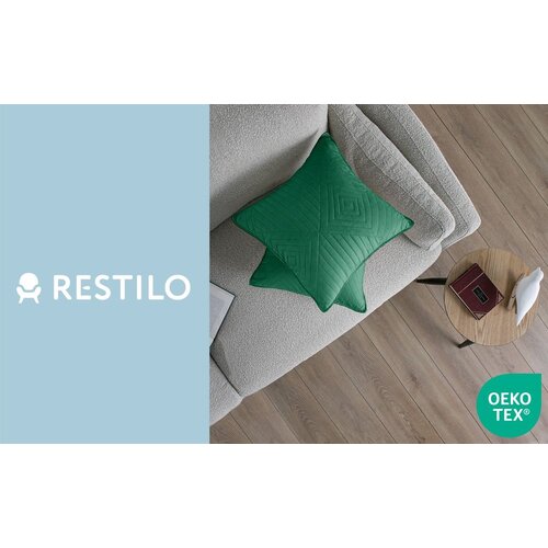 Restilo Ukrasna jastučnica Softa 50x70 cm, tamnozelena Slike