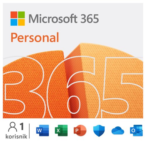 Microsoft Office 365 Personal Retail Eng 1YR p10 QQ2-01902 Cijene