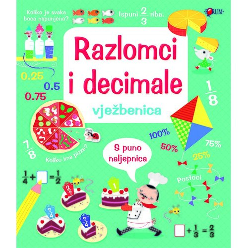 FORUM Vježbenica Razlomci i decimale Slike