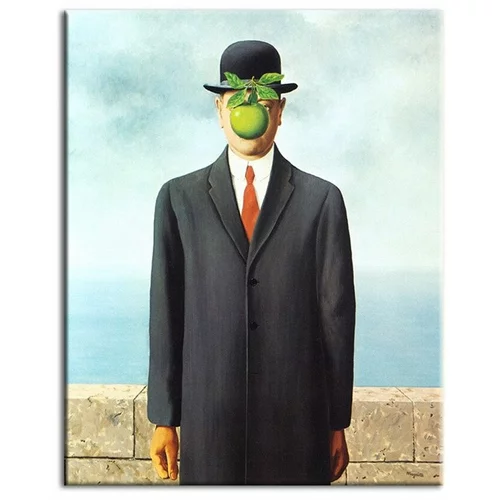 Inne Reprodukcija Rene Magritte, Syn człowieczy 40x50 cm
