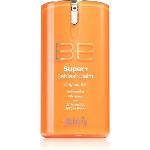 Skin79 Super+ Beblesh Balm BB krema protiv nepravilnosti na licu SPF 50+ nijansa Vital Orange 40 ml