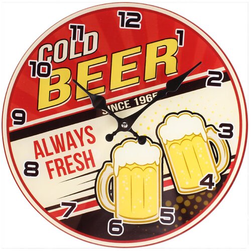  Sat zidni cold beer r30cm Cene