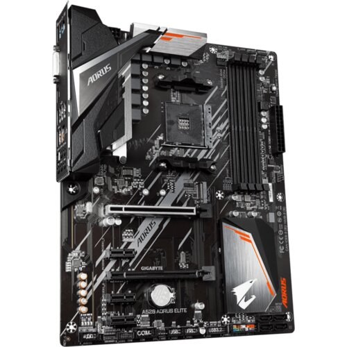 Gigabyte MB A520 Aorus EliteAMD A520,AM4,4xDDR4DVI,HDMI;RAID;ATX Slike