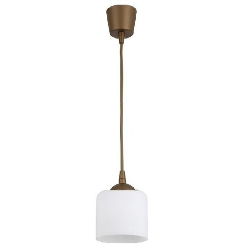 Brilagi LED luster na sajli RETRO GLASS 1xE27/60W/230V prečnik 10 cm braon/bela Cene