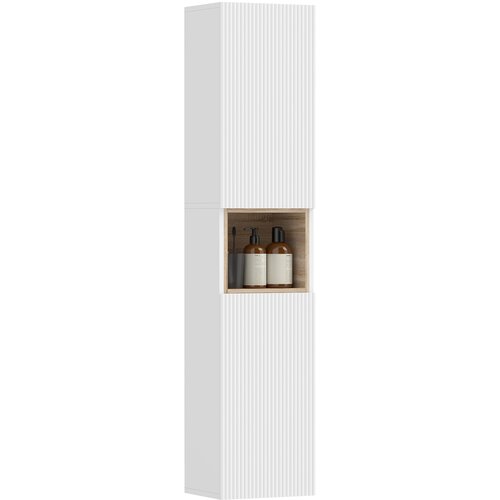 HOMCOM Kopalni&scaron;ka omara MDF 30D x 24&Scaron; x 140V cm Bela, (5000279405) Cene