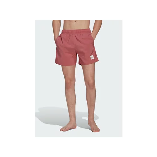 Adidas Kopalne hlače Short Length Solid Swim Shorts HT2163 Roza Regular Fit