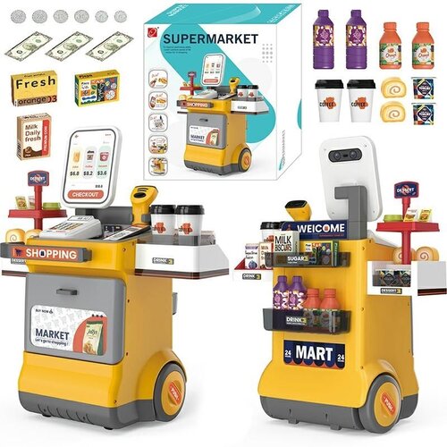 Interaktivna kolica za supermarkete zvuk blagajna Cijene
