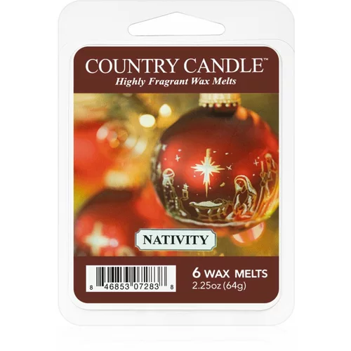 Country Candle Nativity vosek za aroma lučko 64 g