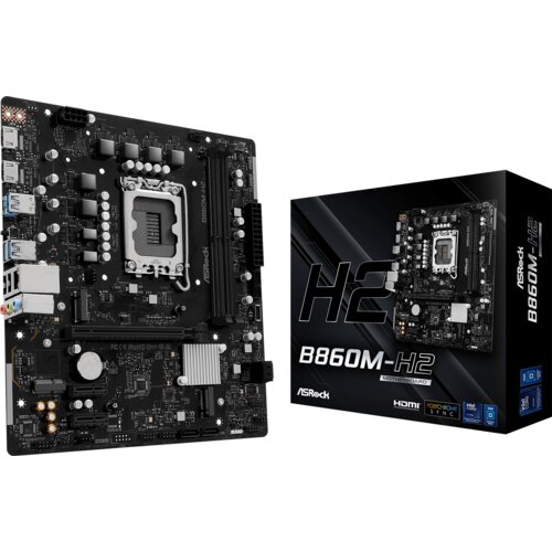 AsRock MB B860M-H22xDDR5, 2xM.2, 4xSATA, 13xUSB2xHDMI, RAID, Micro ATX Cijene