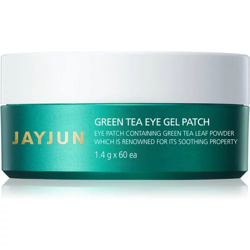 Jayjun Eye Gel Patch Green Tea hidrogel maska za područje oko očiju za sjaj i hidrataciju 60x1,4 g