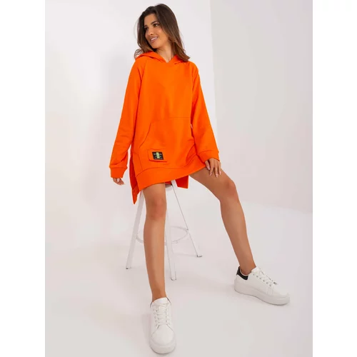 Fashion Hunters Orange Women's Kangaroo Sweatshirt