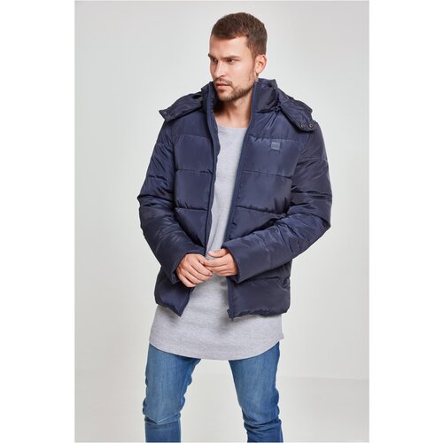 Urban Classics Puffer Navy Hooded Jacket Cijene