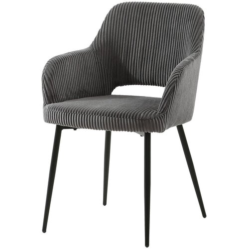 MID.YOU NASLANJAČ, les, kovina, tekstil siva Cene