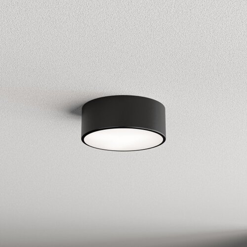  plafonsko svetlo cleo 1xE27/24W/230V prečnik 20 cm crna Slike