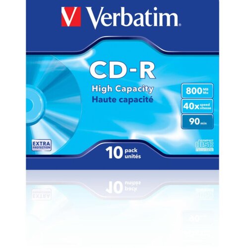 Verbatim CD-R Visoka kapaciteta 800 MB 10 kosov Slike