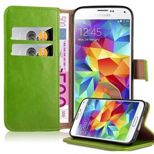 Cadorabo Case, združljiv s Samsungom v travniku Green - za&scaron;čitni pokrov z magnetnim zapiranjem, stoječo funkcijo in režo za kartico, (20570160) Cene
