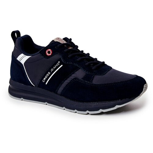 Kesi Men's sports shoes Cross Jeans JJ1R4015C Navy blue Slike