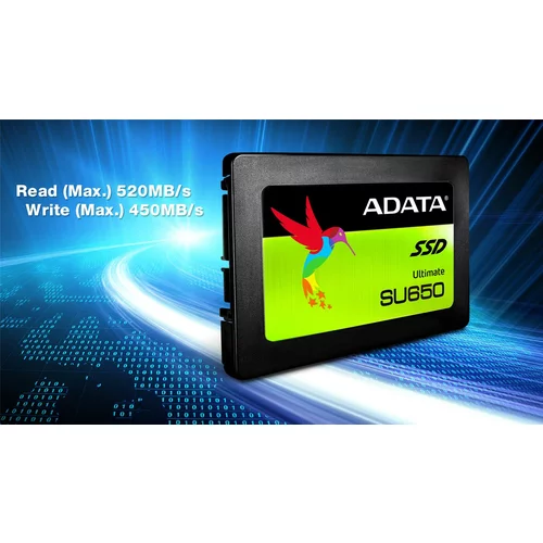 Adata SSD 240GB SU650 SATA 3D Nand, (01-0141040)
