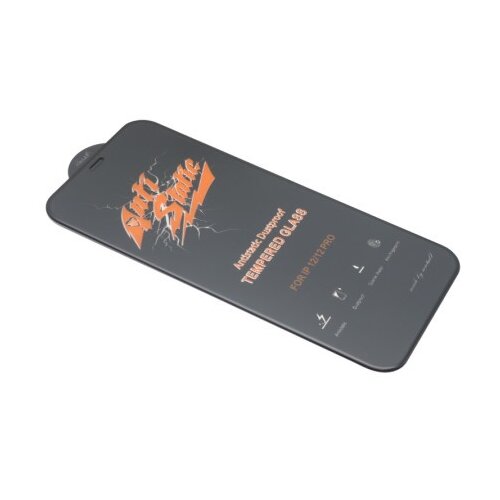  folija za zaštitu ekrana glass antistatic za iphone 12/12 pro (6.1) crna ( FL10218 ) Cene