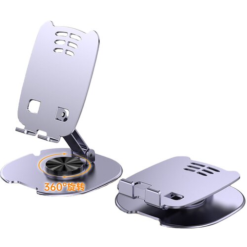 INF vijolično kovinsko stojalo za telefon X9 - vrtenje za 360&amp;deg;, (21664024) Slike