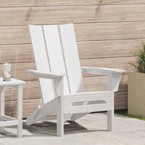  Sklopiva Adirondack stolica Bijelo 80,5 x 74,5 x 92 cm HDPE Cijene