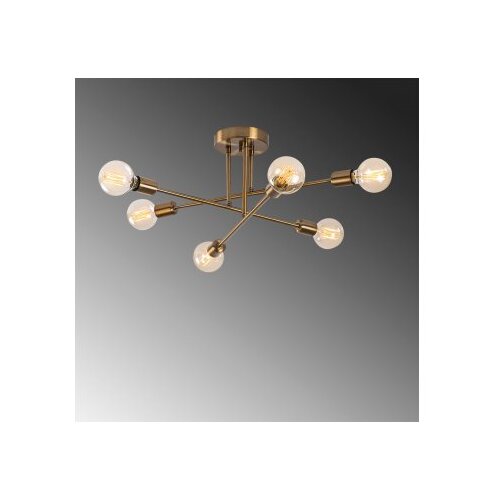 Opviq Flower 176 luster, 64x64cm, bronza Slike