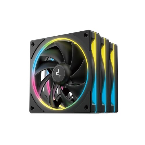 DeepCool Ventilator za ohi&scaron;je FL12 SE 3-IN-1 ARGB PWM 120mm, 3 Pack, črn Cene