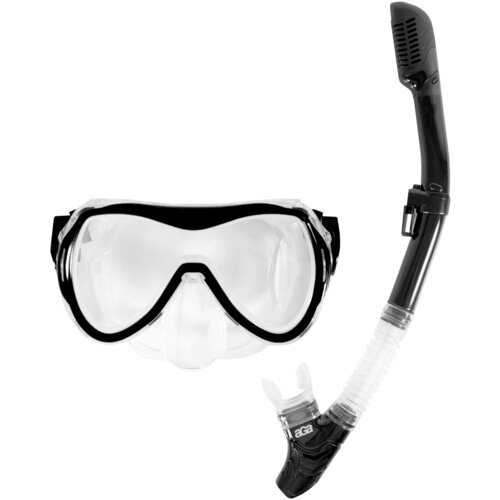  Ronilački set maska ​​i disalica M8+S6 AGA DS1310BL - crna Cijene