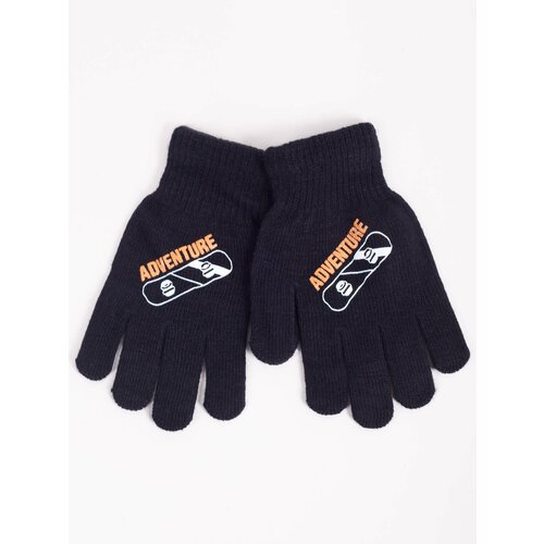 Yoclub Kids's Gloves RED-0012C-AA5A-028 Cene