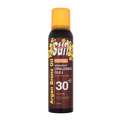 Vivaco Sun Argan Bronz Oil Spray SPF30 suhi ulje za zaštitu od sunca u spreju 150 ml Cene