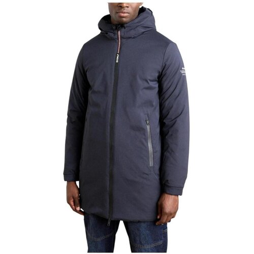 Ecoalf Jakne MCMGAJKPASU00050W25 Modra Slike