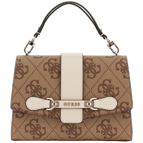 Guess NOLANA TOP HANDLE FLAP Bež Slike