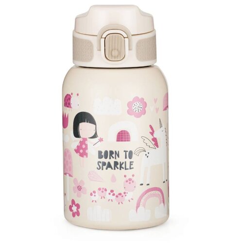 Petite&amp;amp;Mars Termo bočica sa slamkom 350 ml, Twinkling Fairy 12m+ Slike