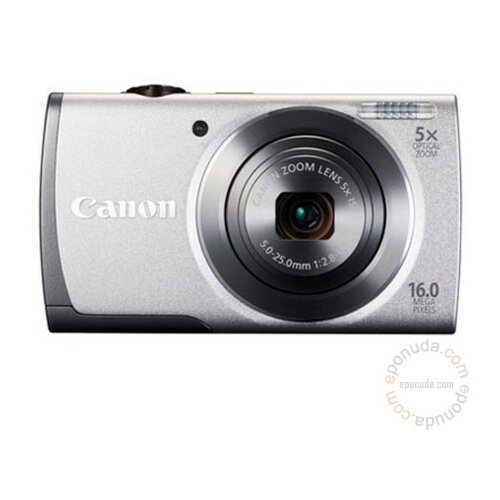 Canon PowerShot A3500 IS Silver digitalni fotoaparat Slike