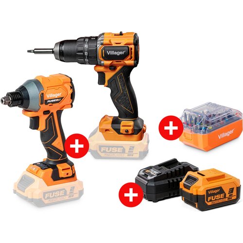 Villager Akumulatorski set alata Fuse Cene