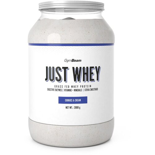 GymBeam Just Whey Grass-Fed Protein 1000 g gourmet vanilla Cene