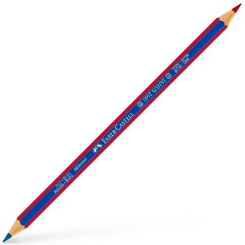 Faber-Castell Faber-Castell: Tanek po&scaron;tni svinčnik rdeče-modri Cene