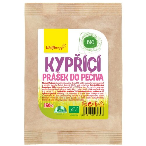 Wolfberry BIO Prašak za pecivo 150 g Slike