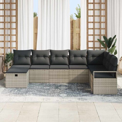  Set sofe s jastukom 6 pcs poliratan Slike