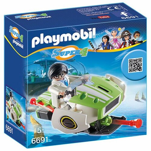 Playmobil super4: kameleon jet Slike