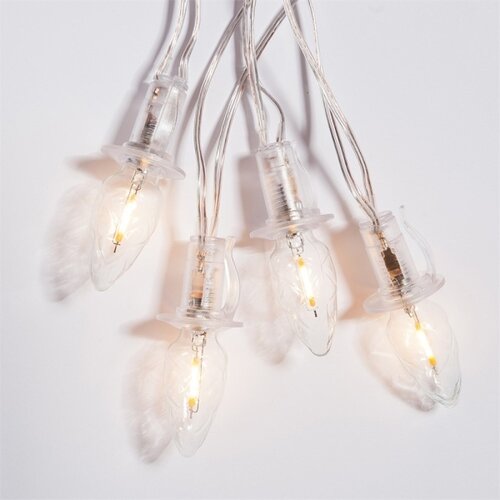  Produžni LED niz za spolja&amp;scaron;nju upotrebu CONE FILAMENT 20xE10 14m proziran/topla bela IP44 Slike