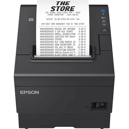 POS printer Epson TM-T88VII-112,USB,ETH,SRL,PS,BLK Cijene