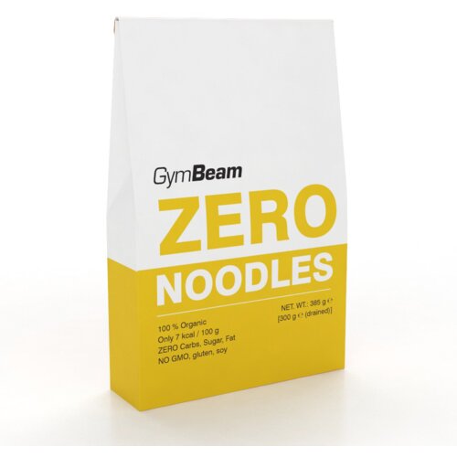 GymBeam bio zero noodles 385g Cene