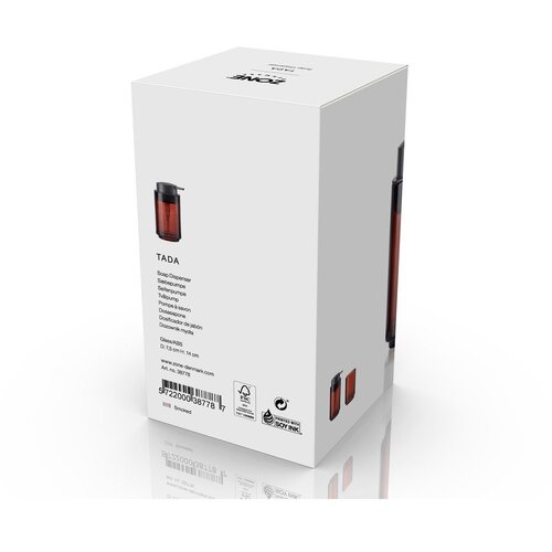 Zone Rjav steklen dozirnik za milo 250 ml Tada &amp;ndash; Slike
