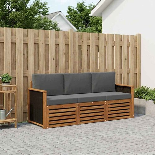  Setovi sofa 3 kom. Čvrsto drvo akacije Cene