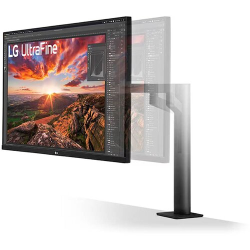 LG Monitor 31,5 32UN880K-B UltraFine Ergo, IPS, 3840x2160, 2x HDMI, DP, USB-C 32UN880K-B.AEU Slike