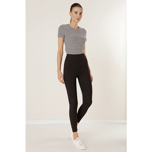 By Saygı Camisole Thick Belted Leggings Cene